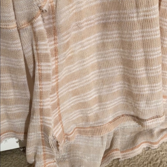 Striped long sleeve top. - Picture 3 of 3